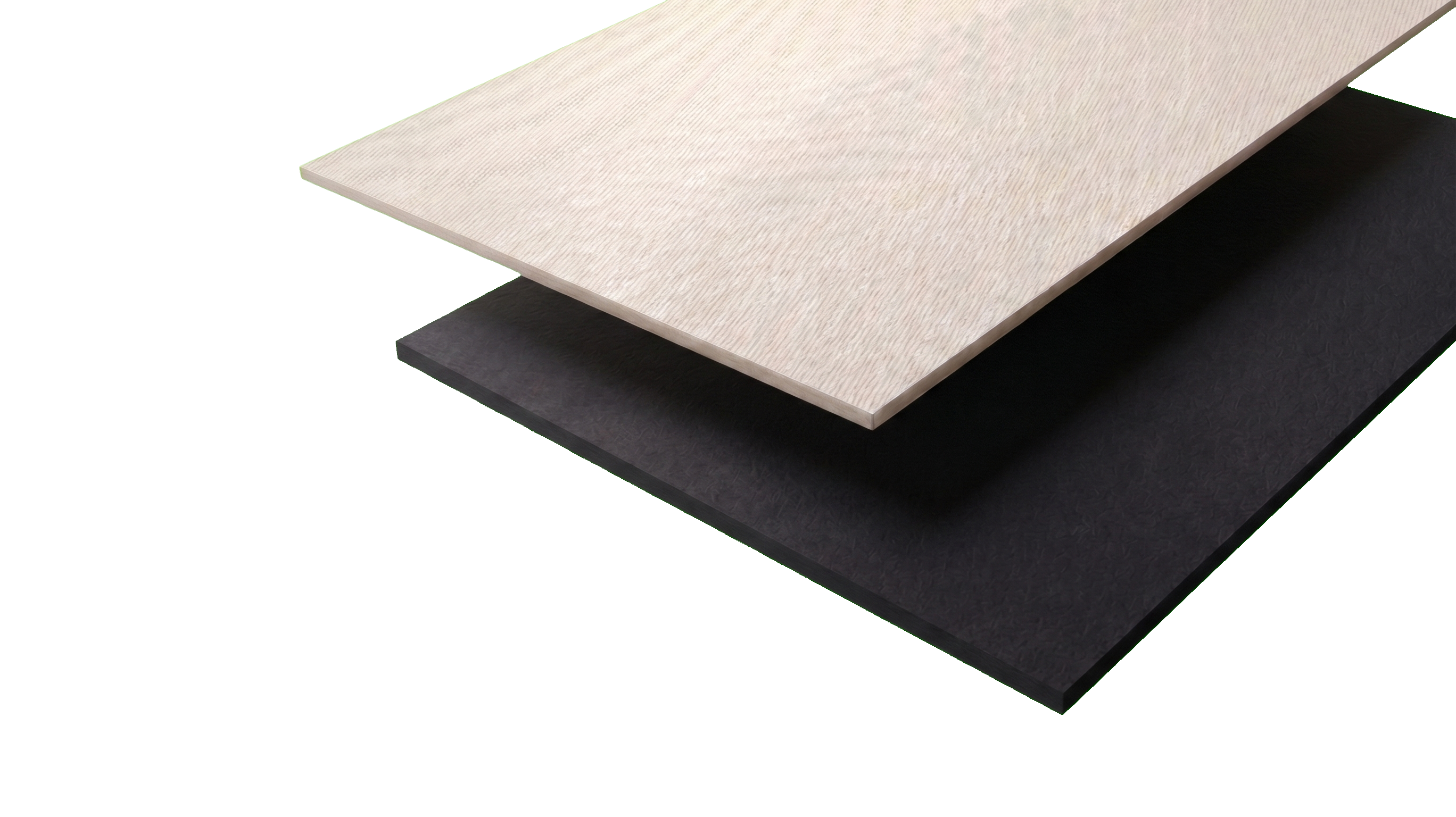 Two-layer material planes